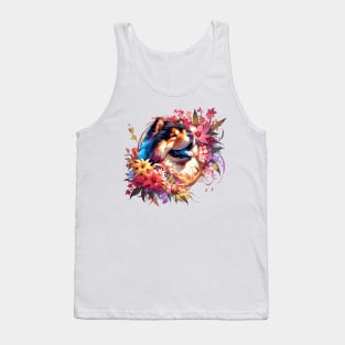 Chow Chow Joyful Mothers Day Dog Mom Gift Tank Top